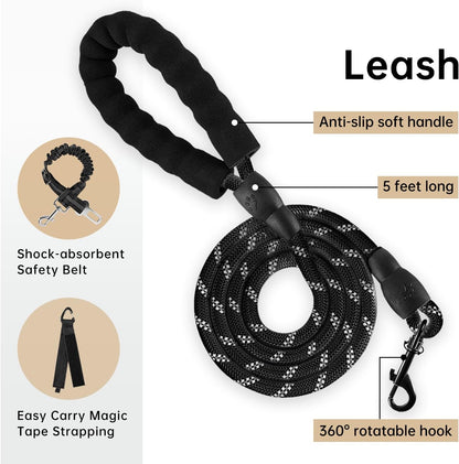 No Pull Dog Harness Set